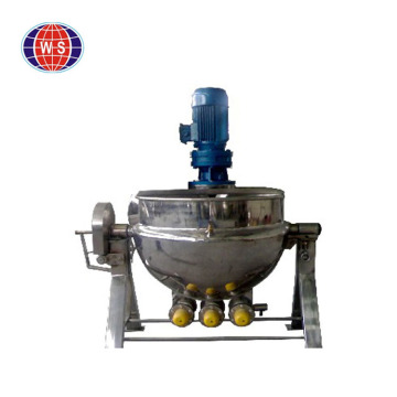 Βιομηχανικός τύπος φυσικού αερίου Marmita Cooking Pot για μηχανήματα επεξεργασίας μαρμελάδας και κρέατος