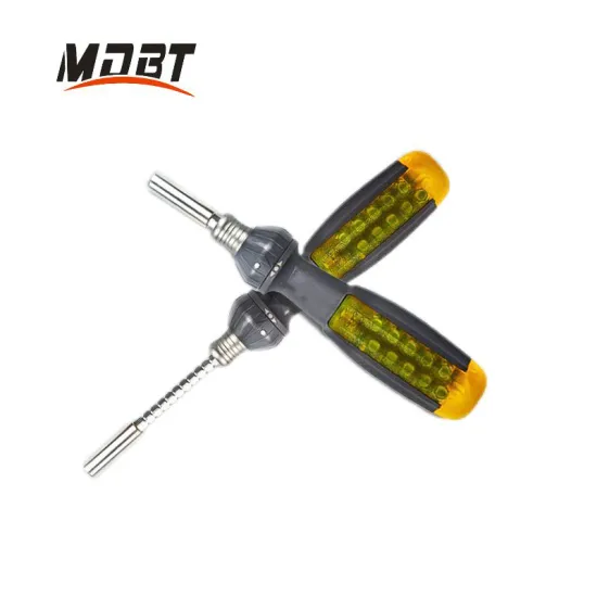 Magnetic Adjustable Ratchet Screwdriver Set - High Quality 11 Pcs Repair Tool Set