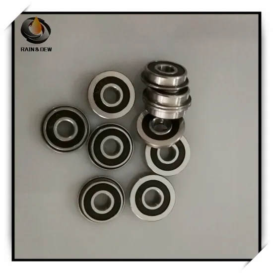 10Pcs F623 RS Bearing For VORON 0 3x10x4 ABEC-7 Voron 3D Flanged Bearing F623-RS Ball Bearings F623RS 3D Print Bearings