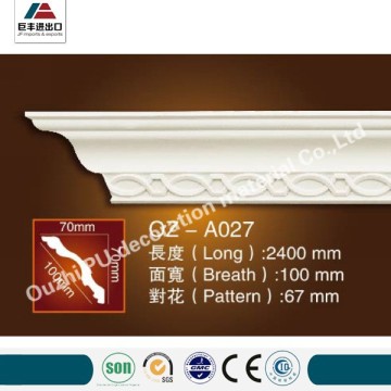 Wood Design PU Cornice from China