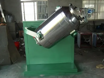 Three dimensional powder industrial mixer machinery