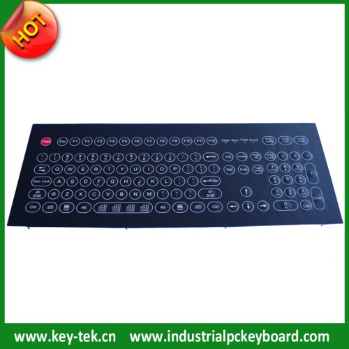 IP65 Dynamic Industrial Membrane Scratch Proof Keyboard