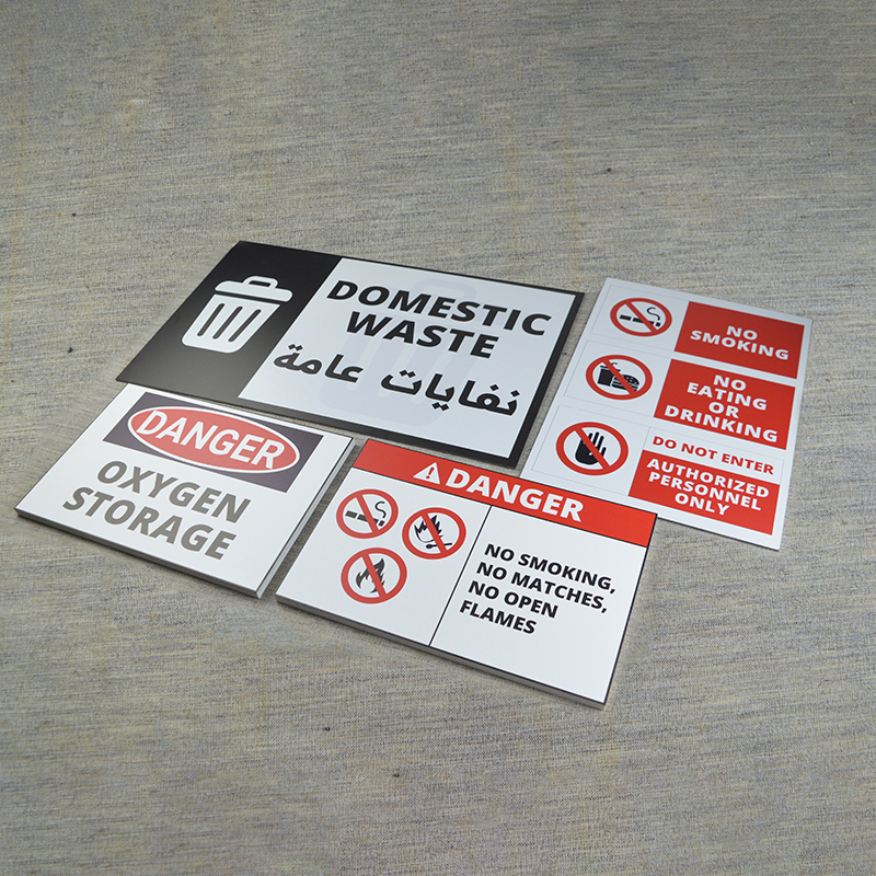 PVC ACP plate signs 