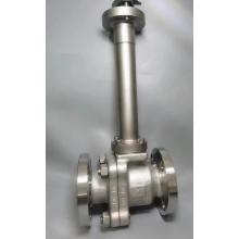 Forged steel stem extension flanged ball valve