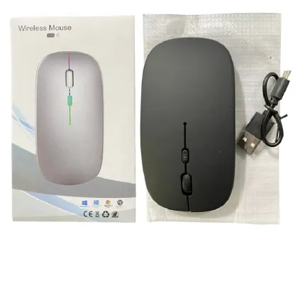Ergonomic 2.4GHz Wireless Rechargeable Gaming Mouse