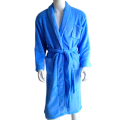 Soft 100% polyester coral fleece bathrobe for women