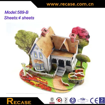 3d jigsaw Puzzle,3d puzzle toys for kids