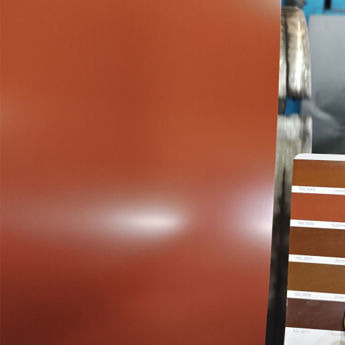 Feuilles d'aluminium enduites de couleur pour clôtures de ranch