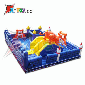Giant inflatable playground inflatable castle fun city inflatable amusement park