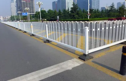 Beijing style advertising traffic railings