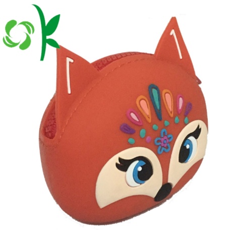 Tùy chỉnh Silicone Coin Purse Pouch Creadit Thẻ Wallet