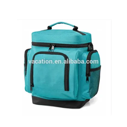 handle backpack cooler with side pockets food bag