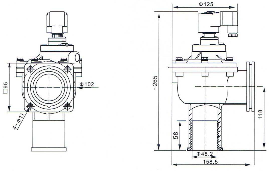 1 1/2'' CA45FS Goyen Type Pulse Jet Valve