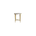 Home Furniture Round Console Table natural marble top