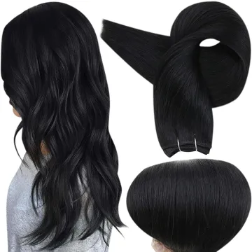 wholesale clip in double protein filam hair extensions Double Drawn synthetic Hair Clip Extensions