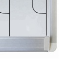 placa magnética impressa costume da placa branca de tela de seda da placa branca