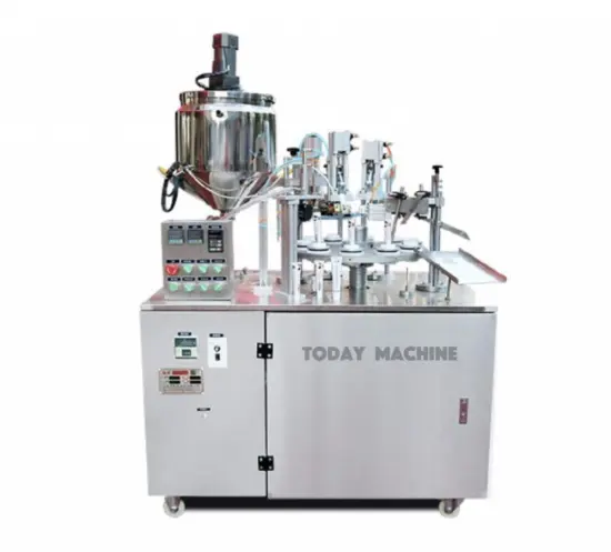 Laminated Plastic Tube Fill And Seal Machine tube filling machine for toothpaste