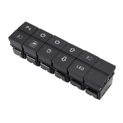 Factory Wholesale 36.3mm x 23mm H Onda Dual Push Button Switch