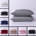 Custom Design Silk Pillowcase Zipper Satin Pillow Cases