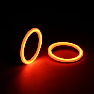 Waterproof White Coated RGB Chasing Halo LED Angel Eyes & Rings