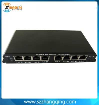 Mini poe switch IEEE 802.3af power over ethernet Gigabit poe switch