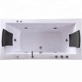 Double Sided Rectangular Massage Spa Bathtub