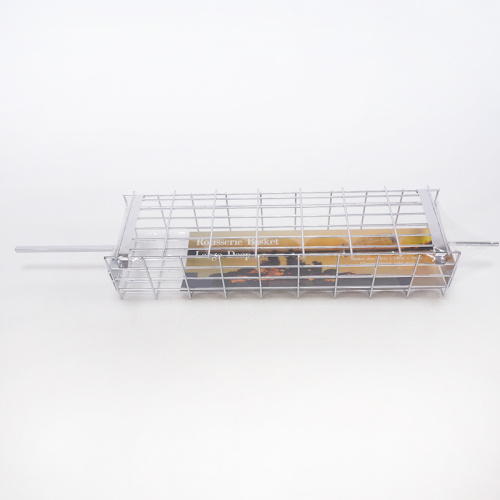 Rotisserie -Korbgrill -Accessoire Spucke Rod Rack