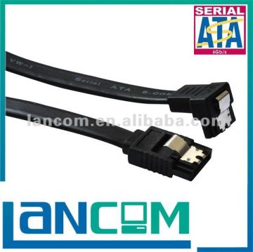 SATA/eSATA 3.0 cable with latch