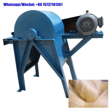 Hemp Leaf Fiber and Stem Separator Machine - Hemp Processing and Sisal Decorticator in USA