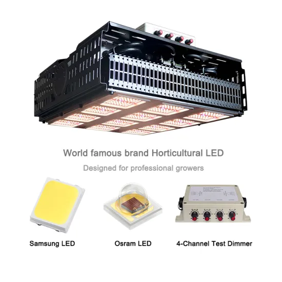 Tunable Spectrum LED Grow Light for Advanced Commercial Horticulture