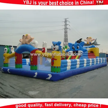 inflatable bounce slide bounce house for amusement park/ giant inflatable bounce house