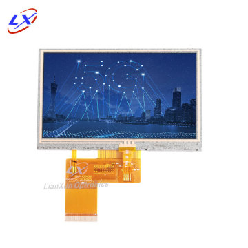 TFT Color Display 40 Pin RGB 24 Bit 4.3 Inch LCD Module