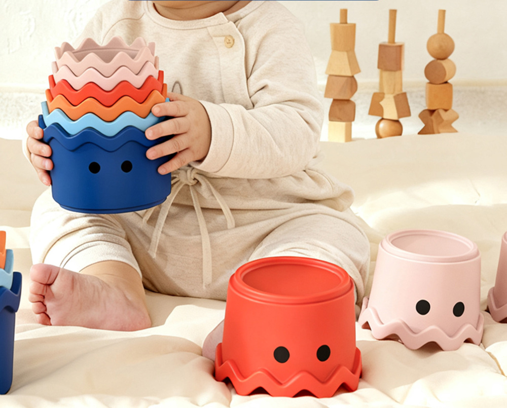 silicone stacking toy MFZ-G030