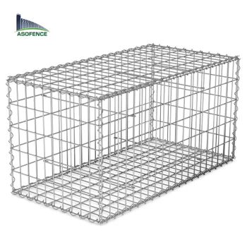 High Quality Galvanized Welded Gabion Boxes 1.0 x 1.0 x 2m Suppliers