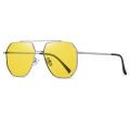 Fashion Universal Metal Polarized Sunglasses