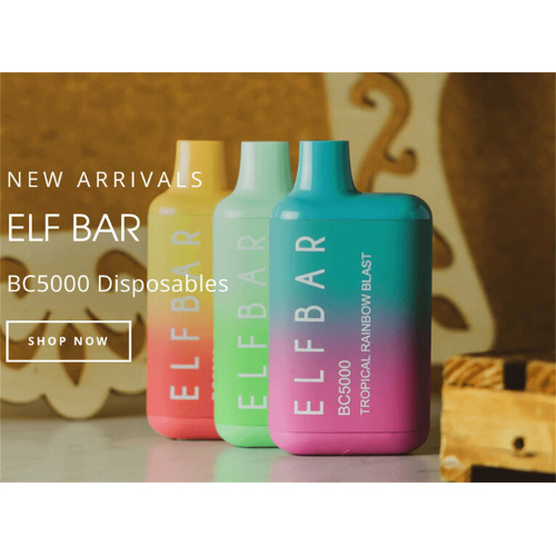 Disposable Vape Elf Bar 5k Puff Rechargeable