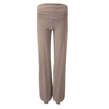 Dance Long Pants, Made of 94% Cotton and 6% Spandex, with Well Fittness
