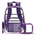 Melalui Backpack Transparent Eco-Friendly Bookbag Schoolbags