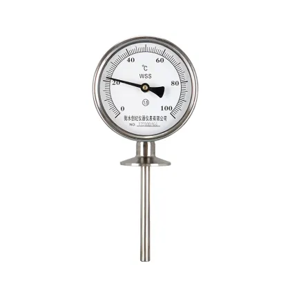 Fast and Accurate Stainless Steel Probe Rod Bimetal Thermometer - Customizable OEM