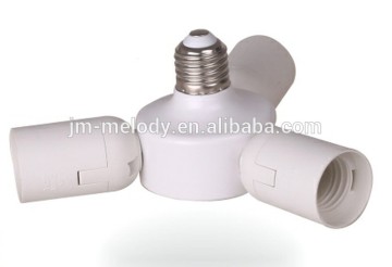 E27 E40 to 3 E27 GU10 E14 327 3GU10 3E14 Splitter Adapter Separator adaptor lampholder converter