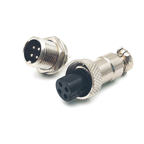 GX12 Thread Wire Panel Aviation Circular Connector