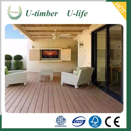 Beautiful complete colors WPC solid wood furniture flooring