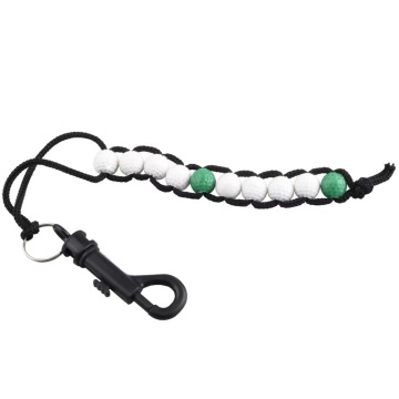 Portable Golf Stroke Counter with Clip: Lightweight, High-Quality Nylon Braid Wrist Scorer for Improved Training Experience
