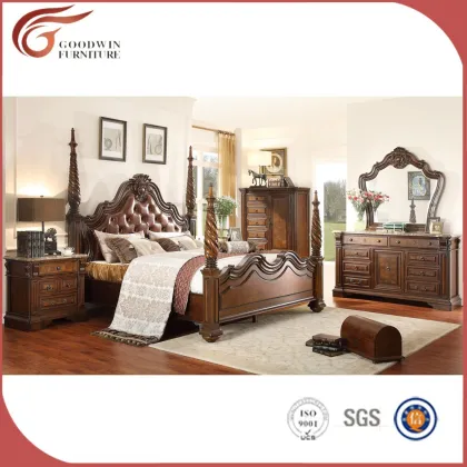 royal antique bedroom furniture set,luxury royal bedroom furniture set