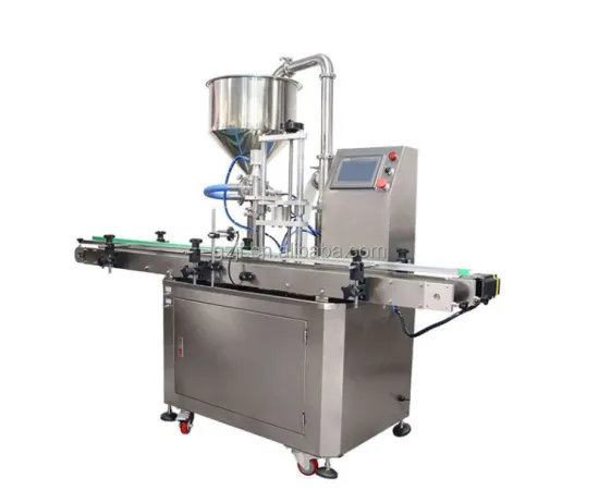 Fully Automatic Bottle Chili Sauce and Ketchup Filling Machine