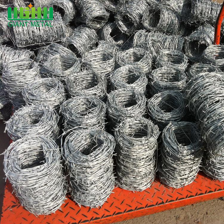 PVC coated barded wire