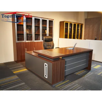 Modern Executive Family Study Office Desk Wooden Table