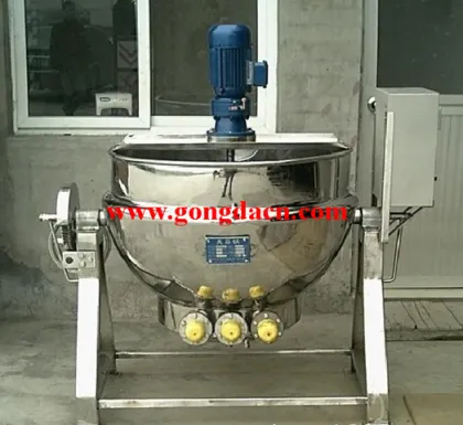 steam jacketed kettle tilting jacketed kettle
