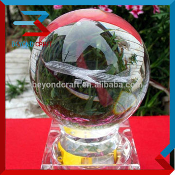 engraving crystal plane model,engraving crystal balls