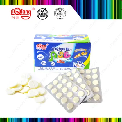Good taste dried cow milk pressed candy